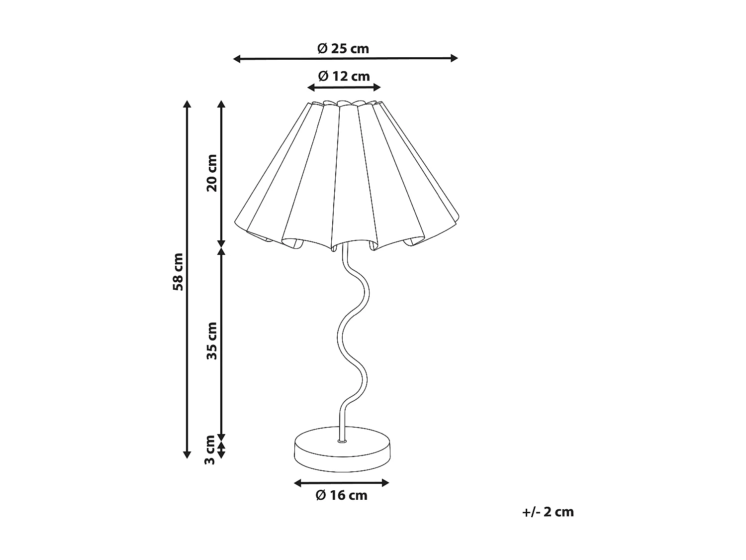 Lampe à poser MASUMU Rose