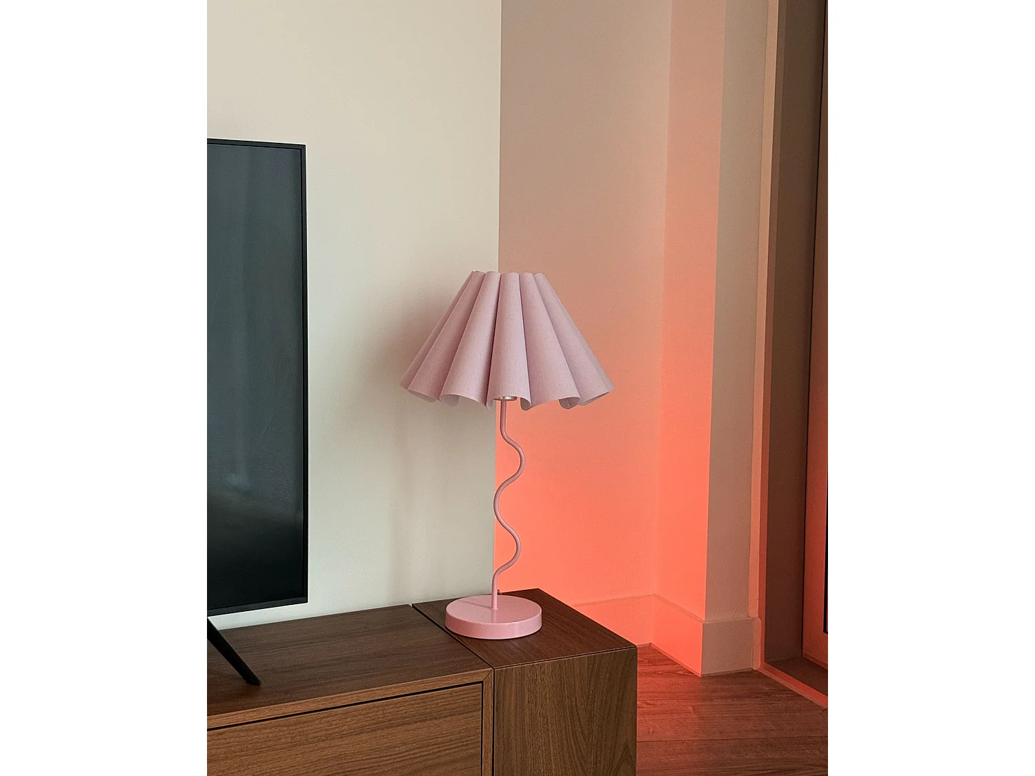 Lampe à poser MASUMU Rose