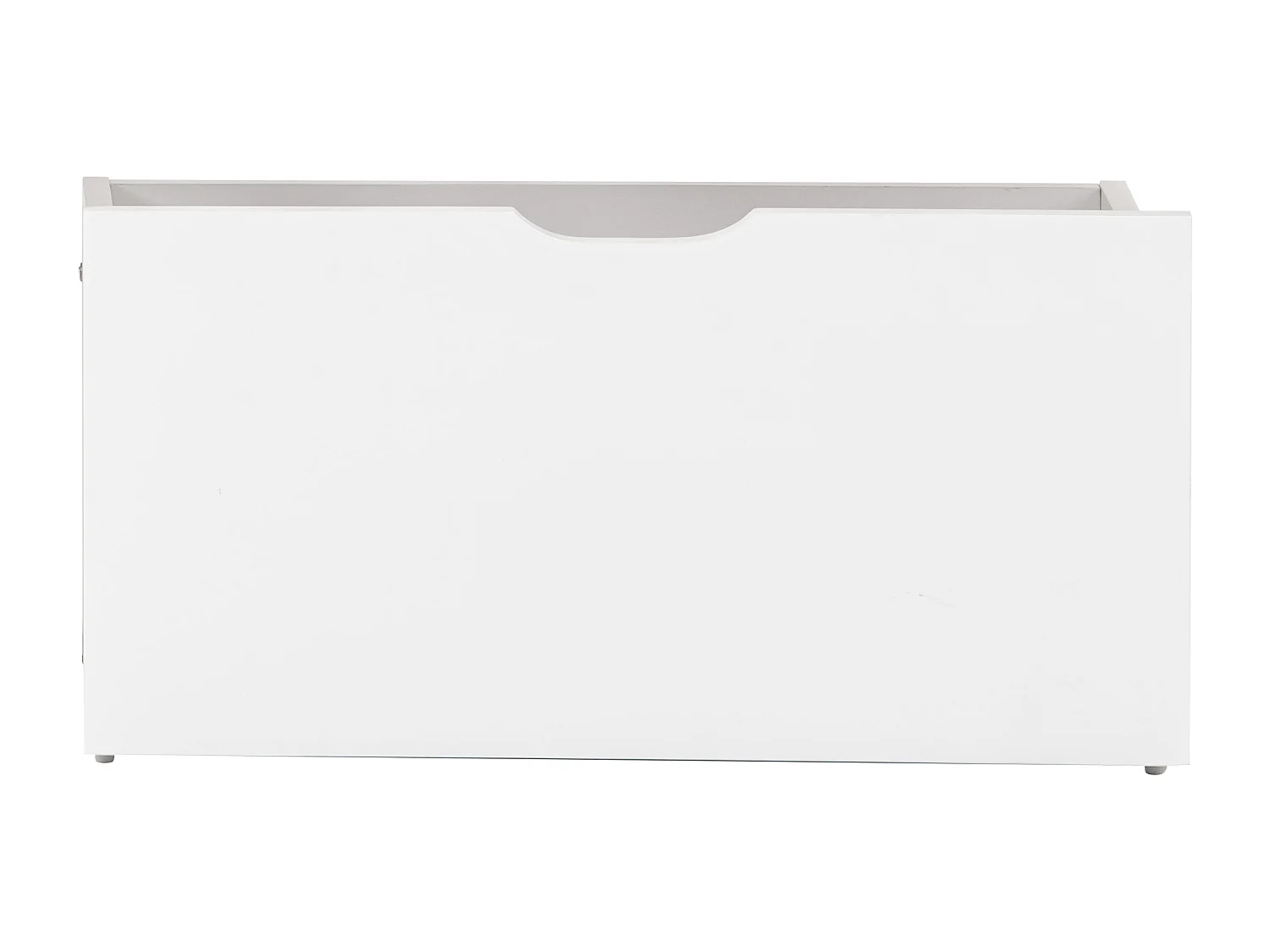 Deux tiroirs 42.5×69cm espace de rangement - Bois - Blanc