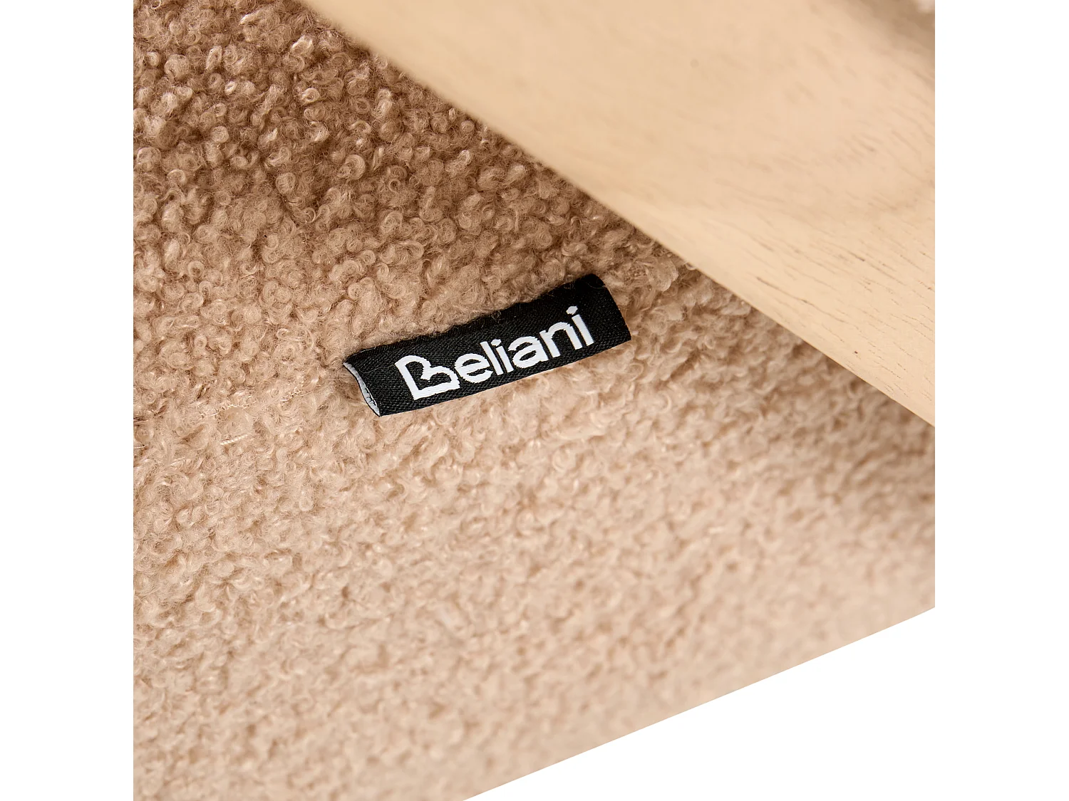 Fauteuil SKEI Bouclé Beige