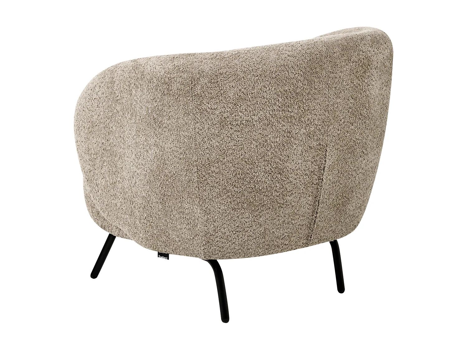 Fauteuil MAKELA Bouclé Taupe