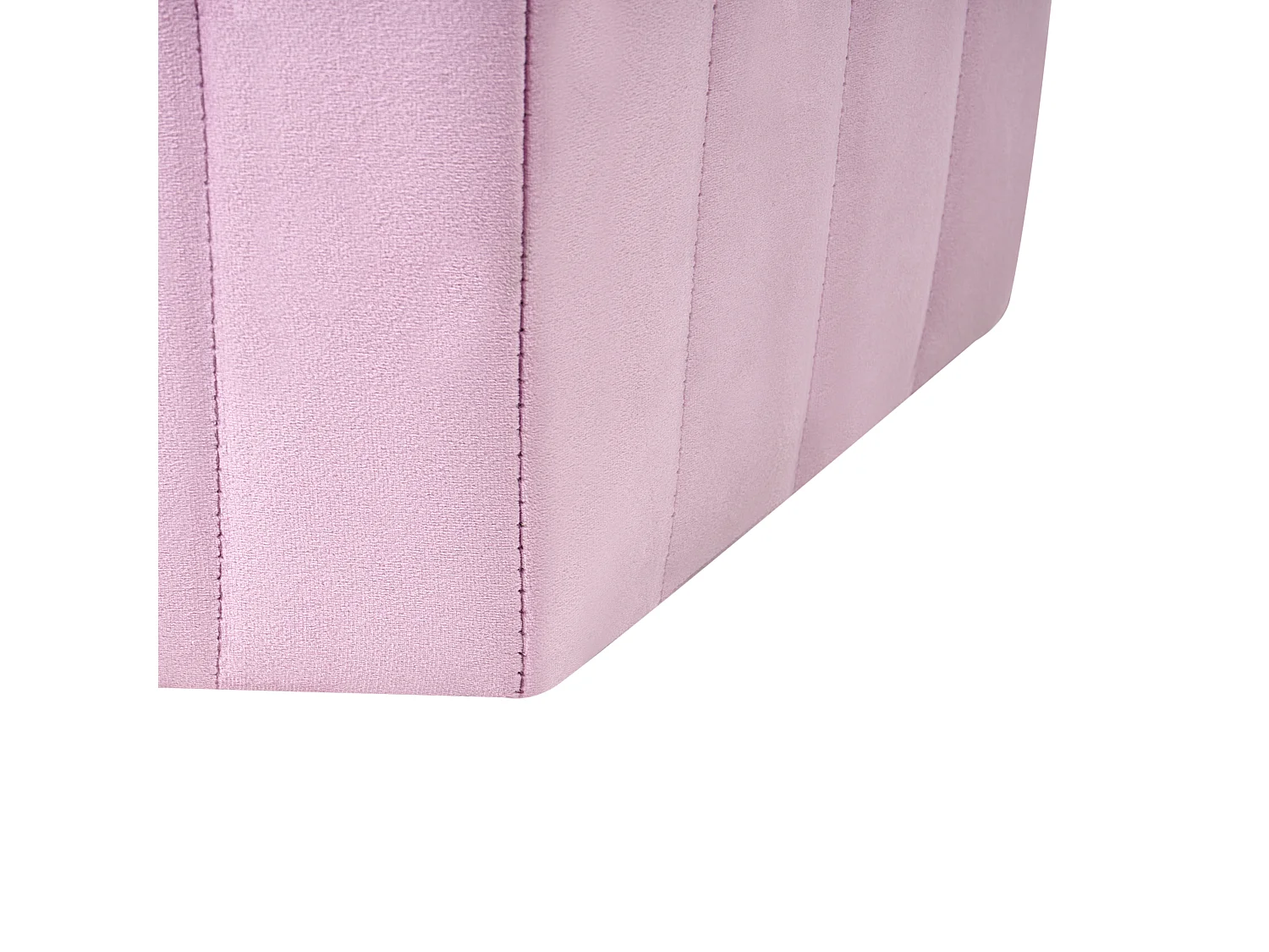 Pouf MURIETTA Velours Violet clair