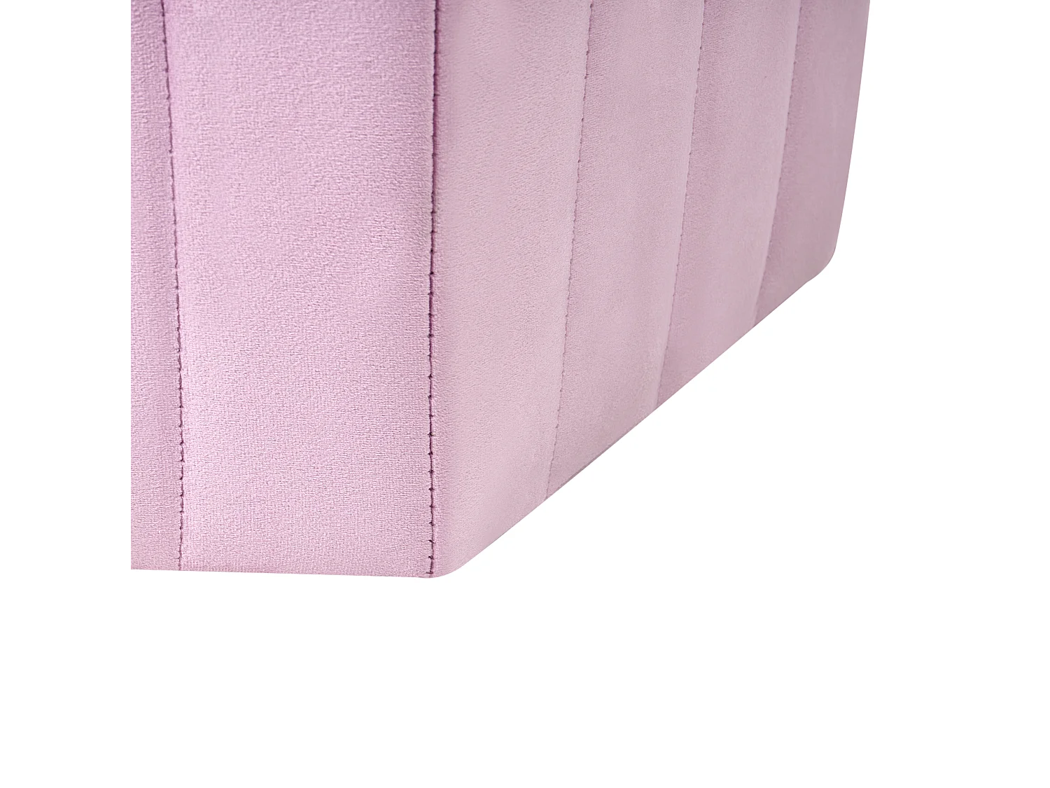 Pouf MURIETTA Velours Violet clair