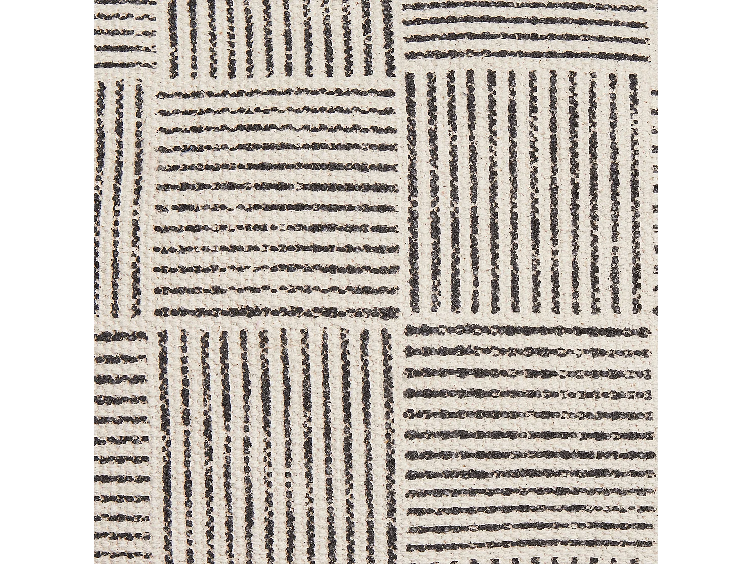 Pouf LUTZ Coton Gris