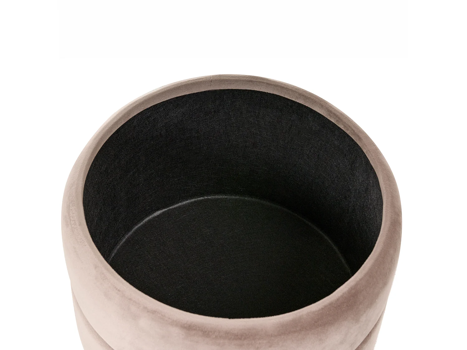 Storage Pouffe ELGIN Velvet Taupe