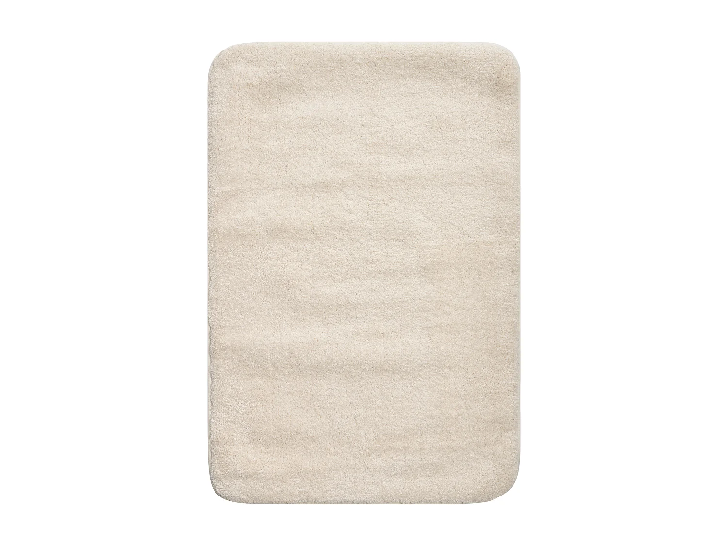 Tapis de bain URLANA Blanc cassé 60 x 90 cm Microfibre