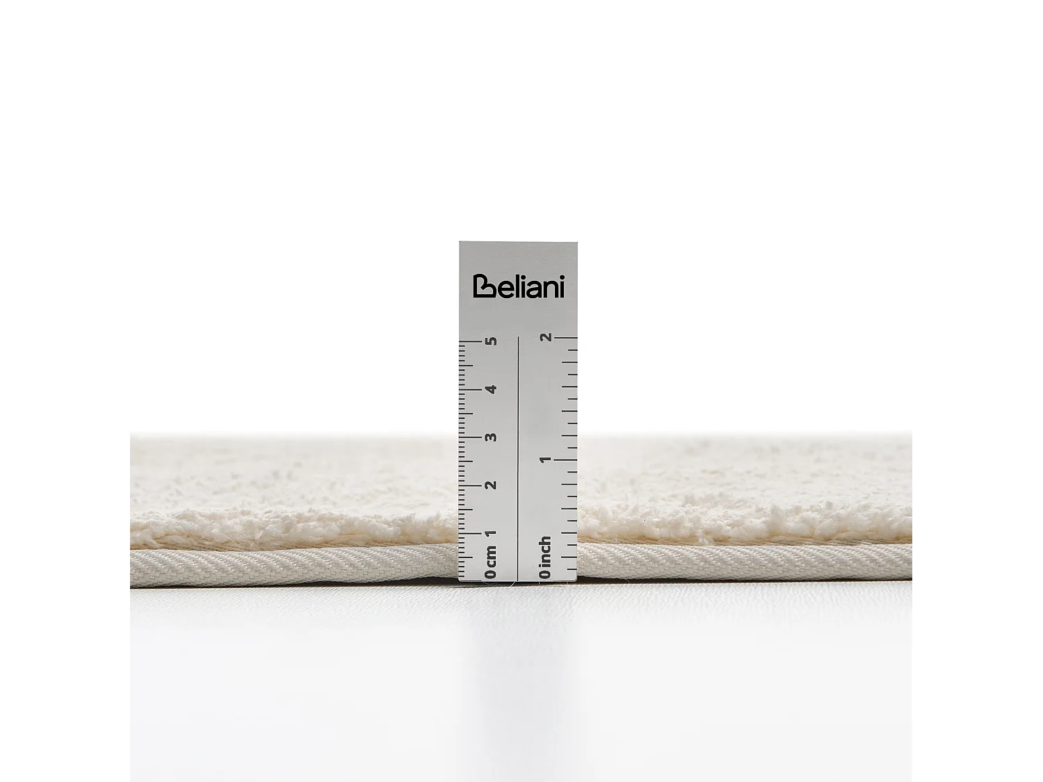 Tapis de bain URLANA Blanc cassé 60 x 90 cm Microfibre