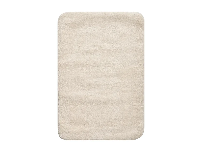 Tapis de bain URLANA Blanc cassé 60 x 90 cm Microfibre