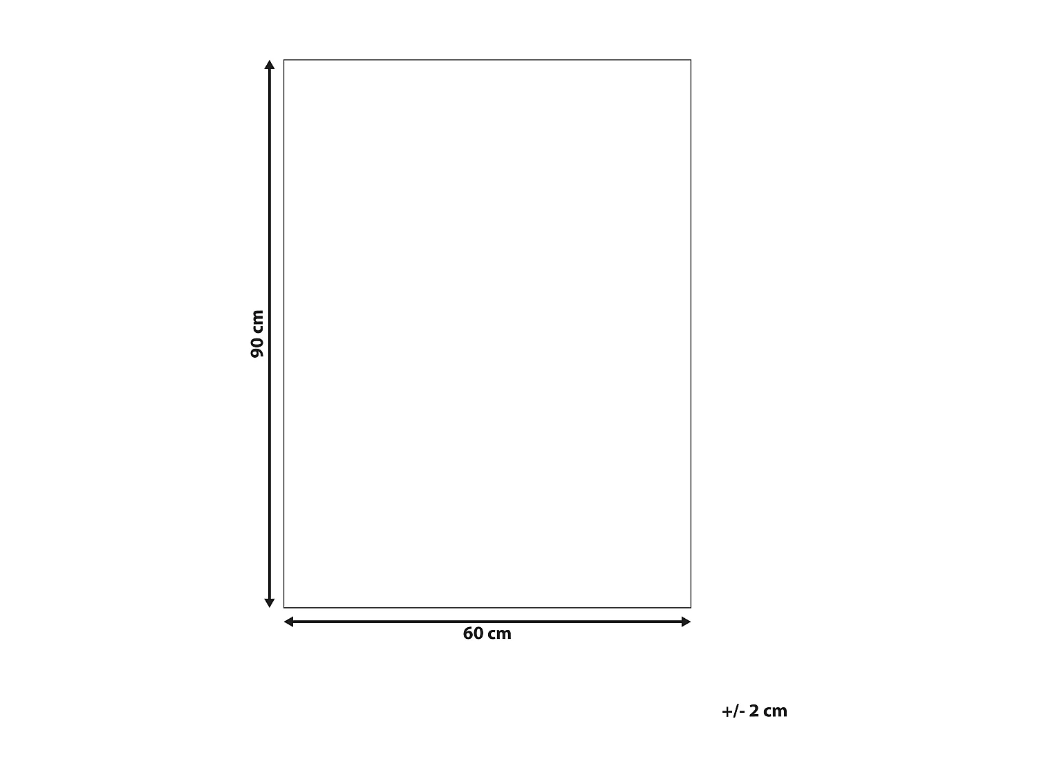 Tapis de bain GARHI Beige 60 x 90 cm Coton