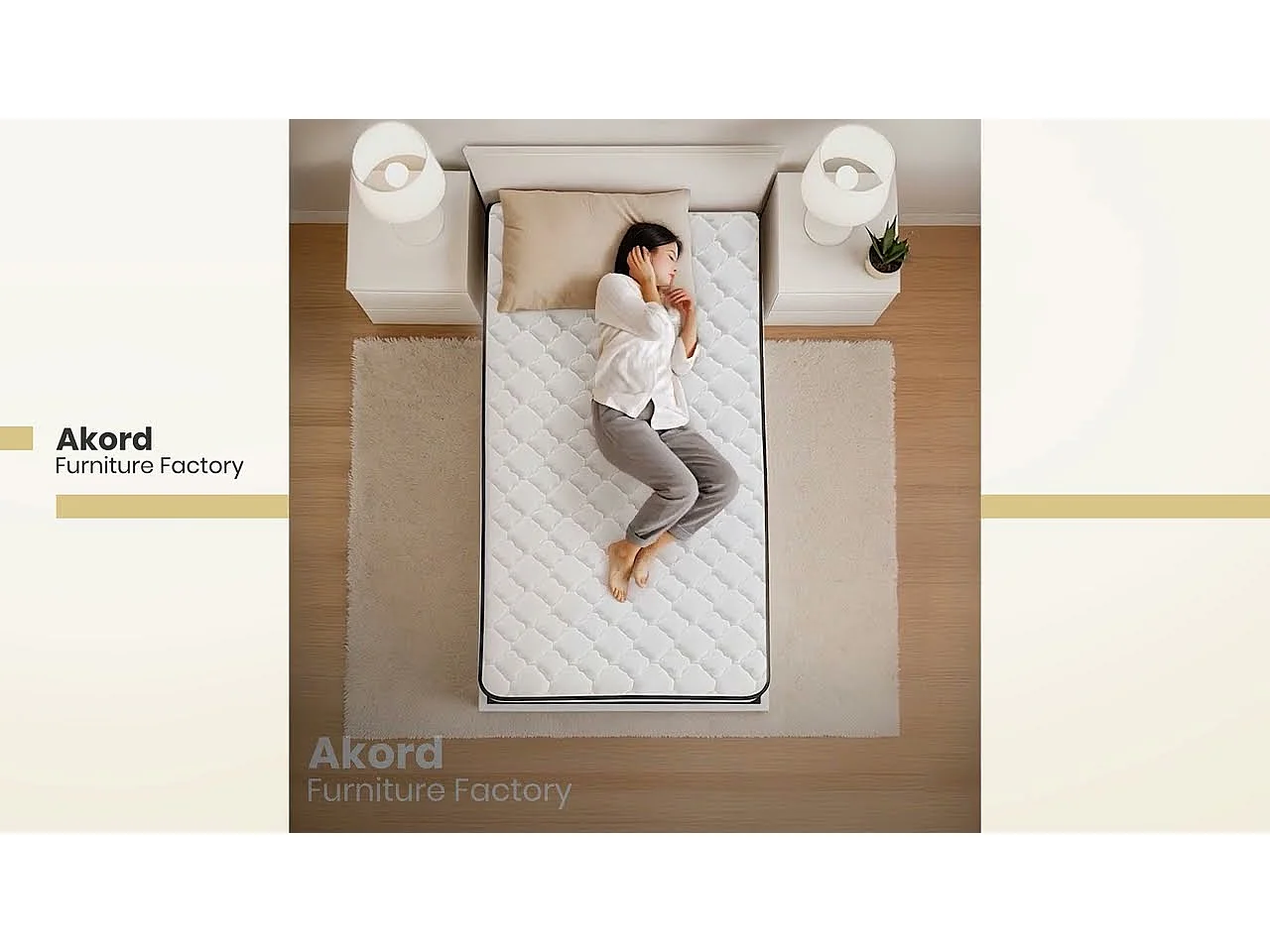 Matelas à ressorts ensachés 7 zones avec protège-matelas H3 90x200 cm