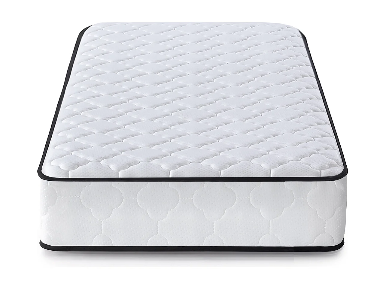 Matelas à ressorts ensachés 7 zones avec protège-matelas H3 90x200 cm