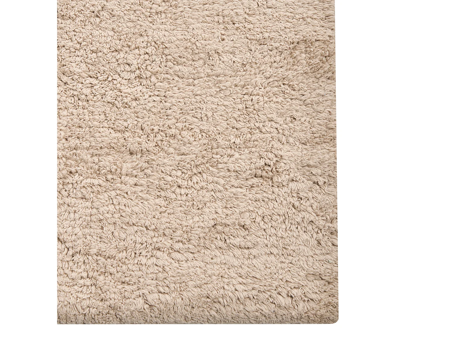 Tapis de bain GOELA Marron clair 60 x 90 cm Coton