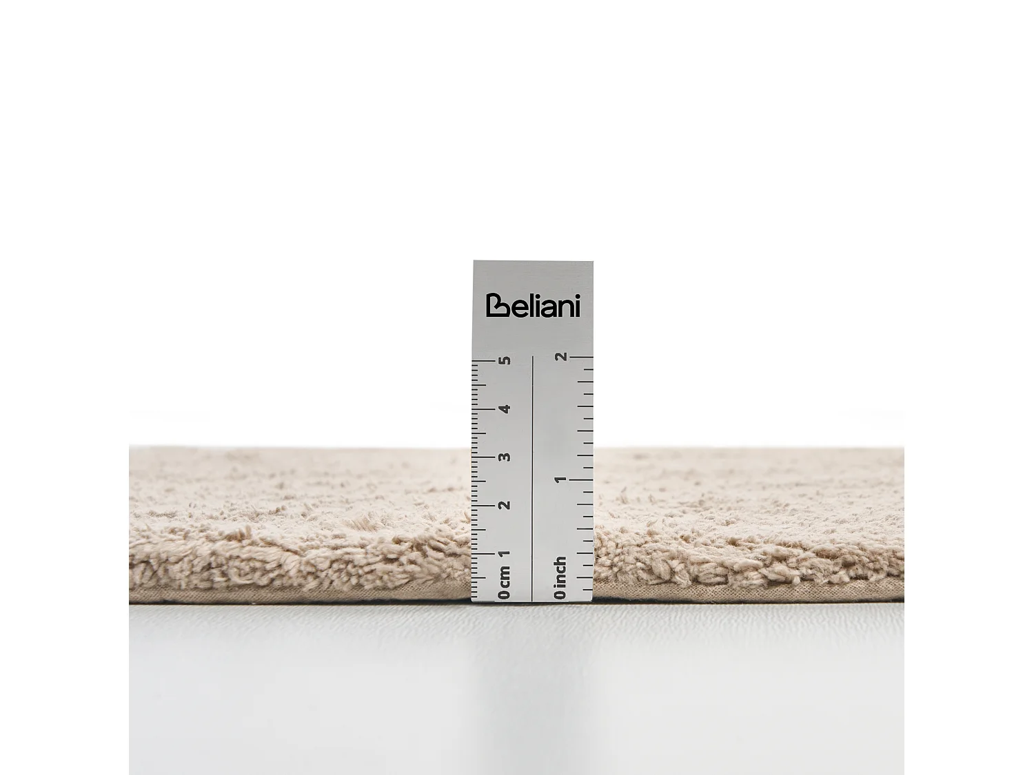 Tapis de bain GOELA Marron clair 60 x 90 cm Coton