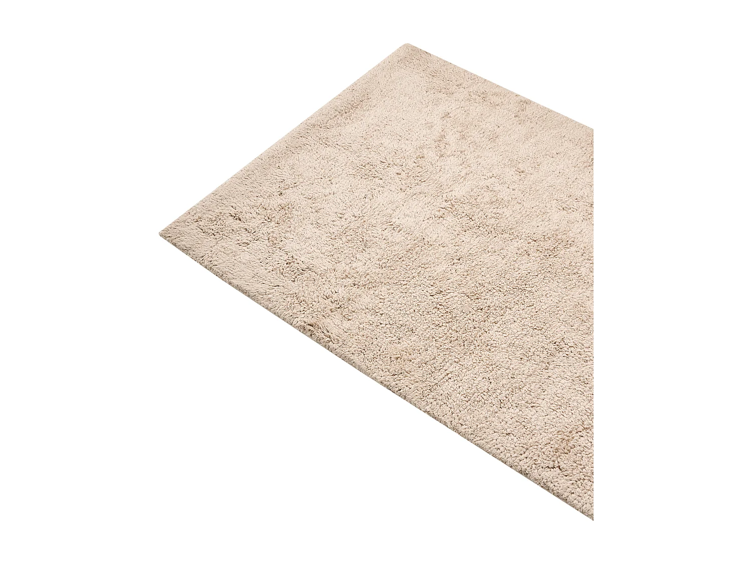 Tapis de bain GOELA Marron clair 60 x 90 cm Coton