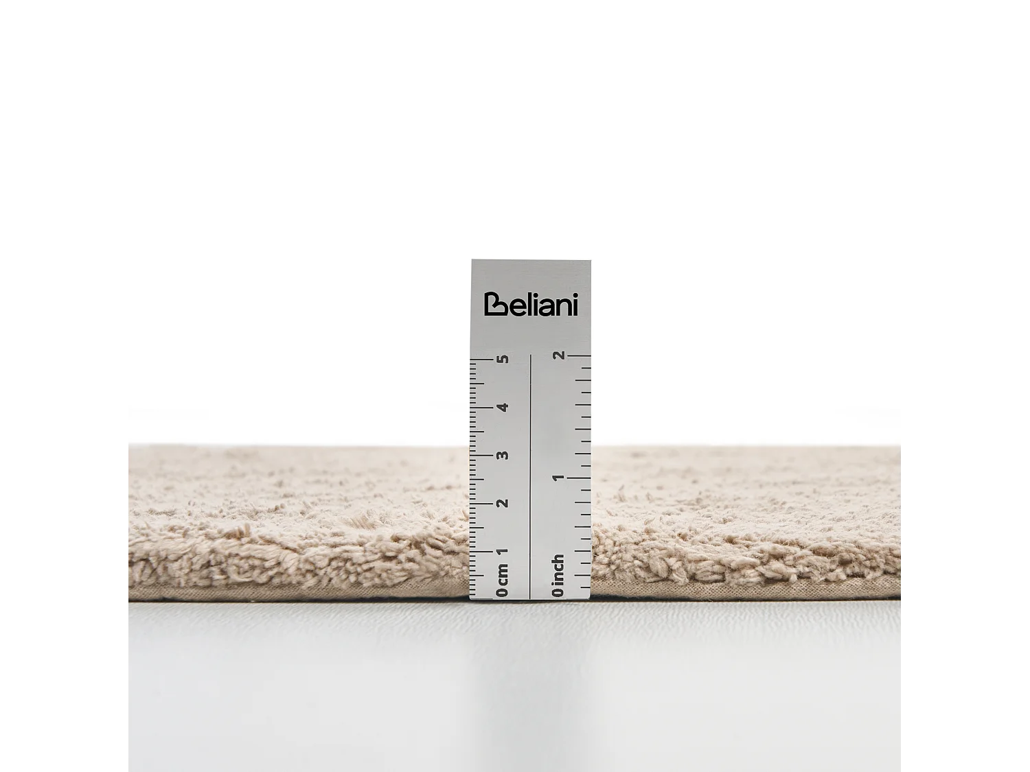 Tapis de bain GOELA Marron clair 60 x 90 cm Coton