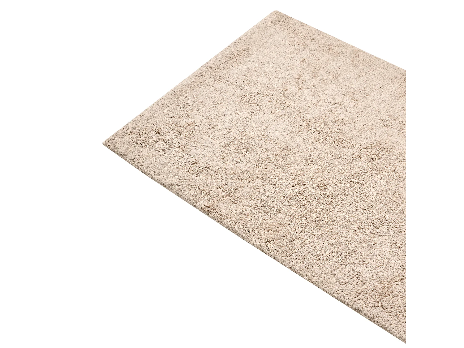 Tapis de bain GOELA Marron clair 60 x 90 cm Coton