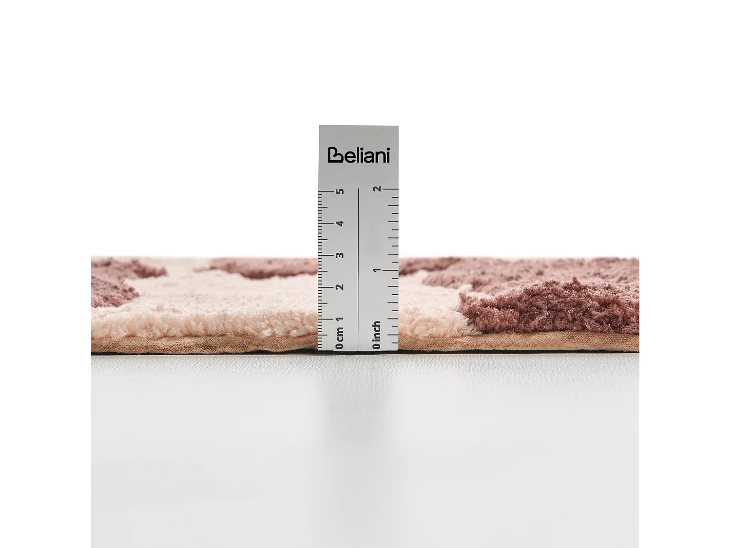 Tapis de bain DIWANA Marron/beige 60 x 90 cm