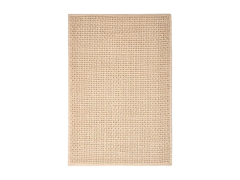 Tapis de bain KARAD Beige 60 x 90 cm Coton