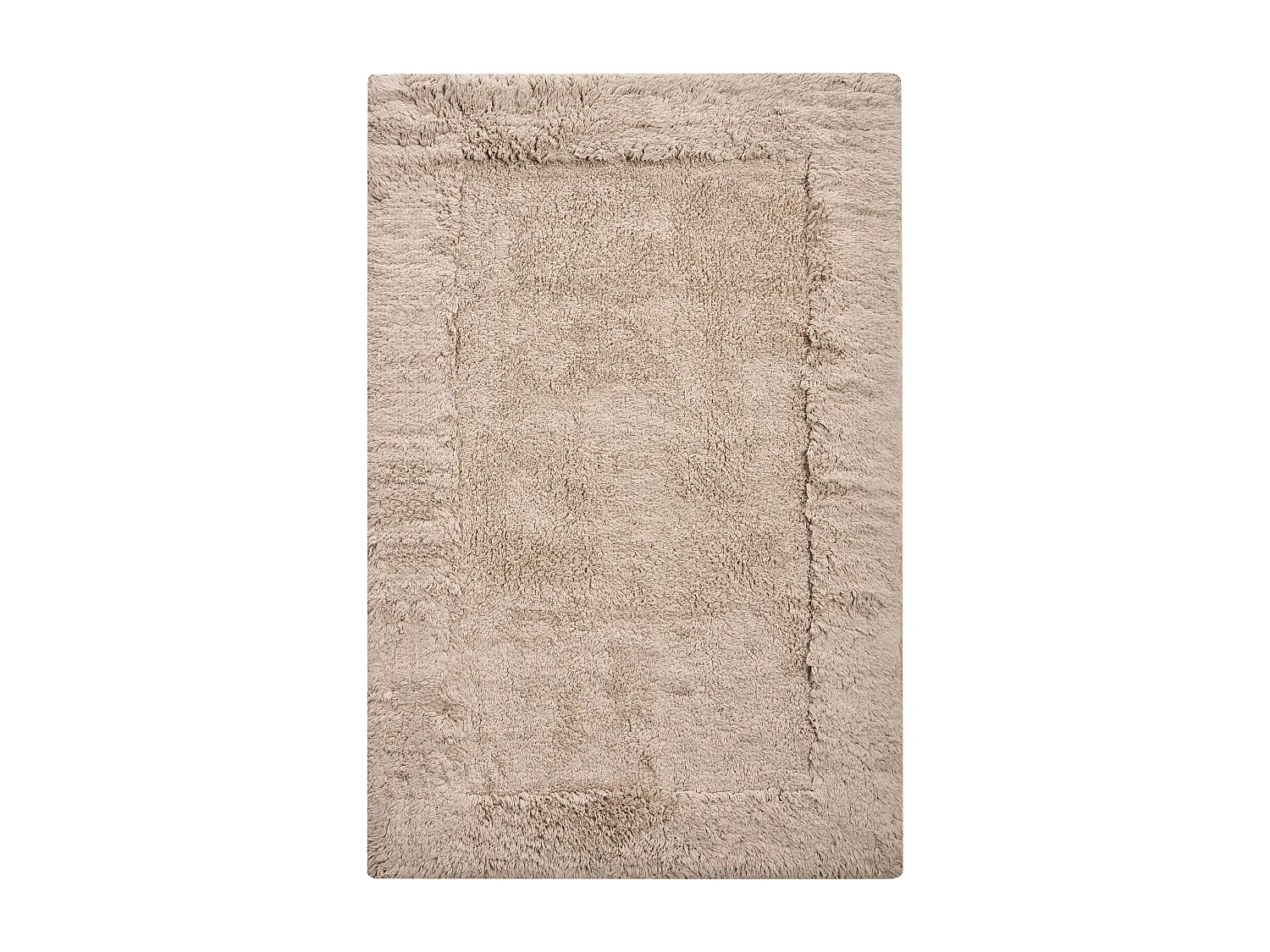 Tapis de bain BABAIL Marron clair 60 x 90 cm Coton