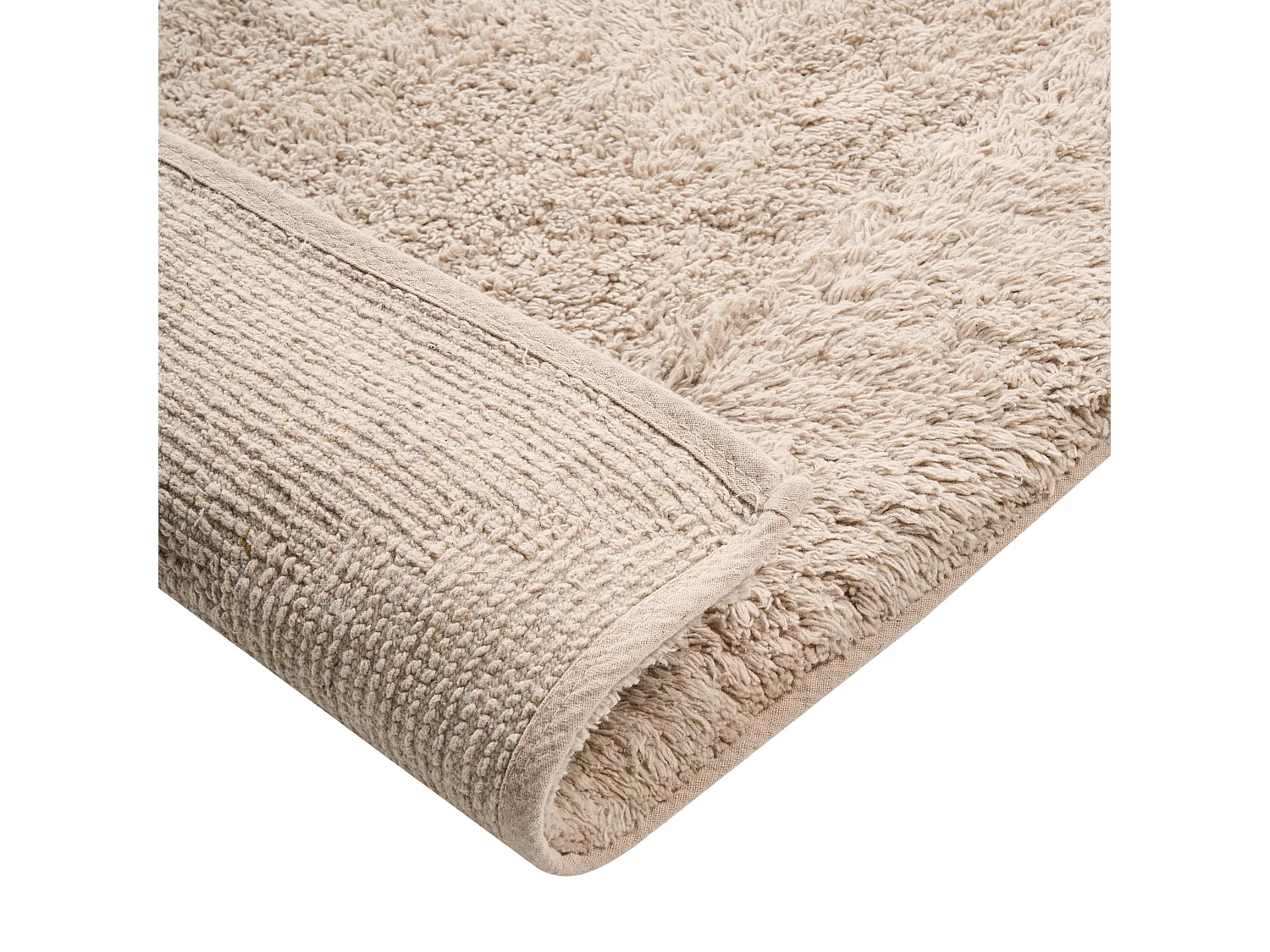 Tapis de bain BABAIL Marron clair 60 x 90 cm Coton