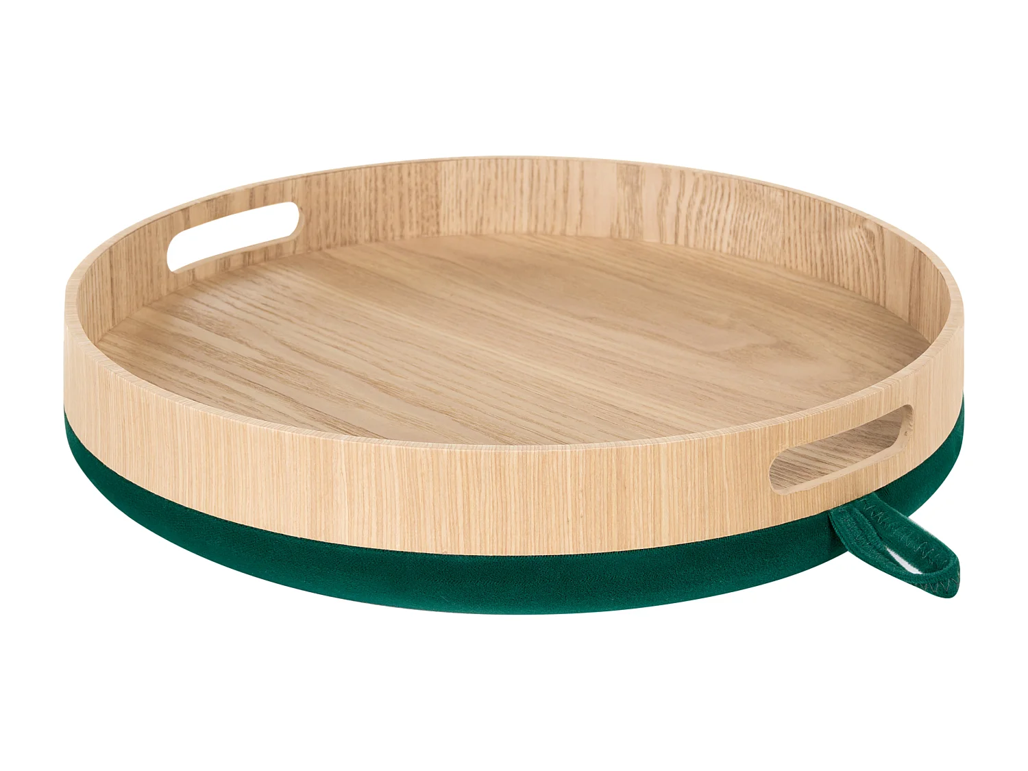 Tabouret de rangement NEELY Velours Vert émeraude