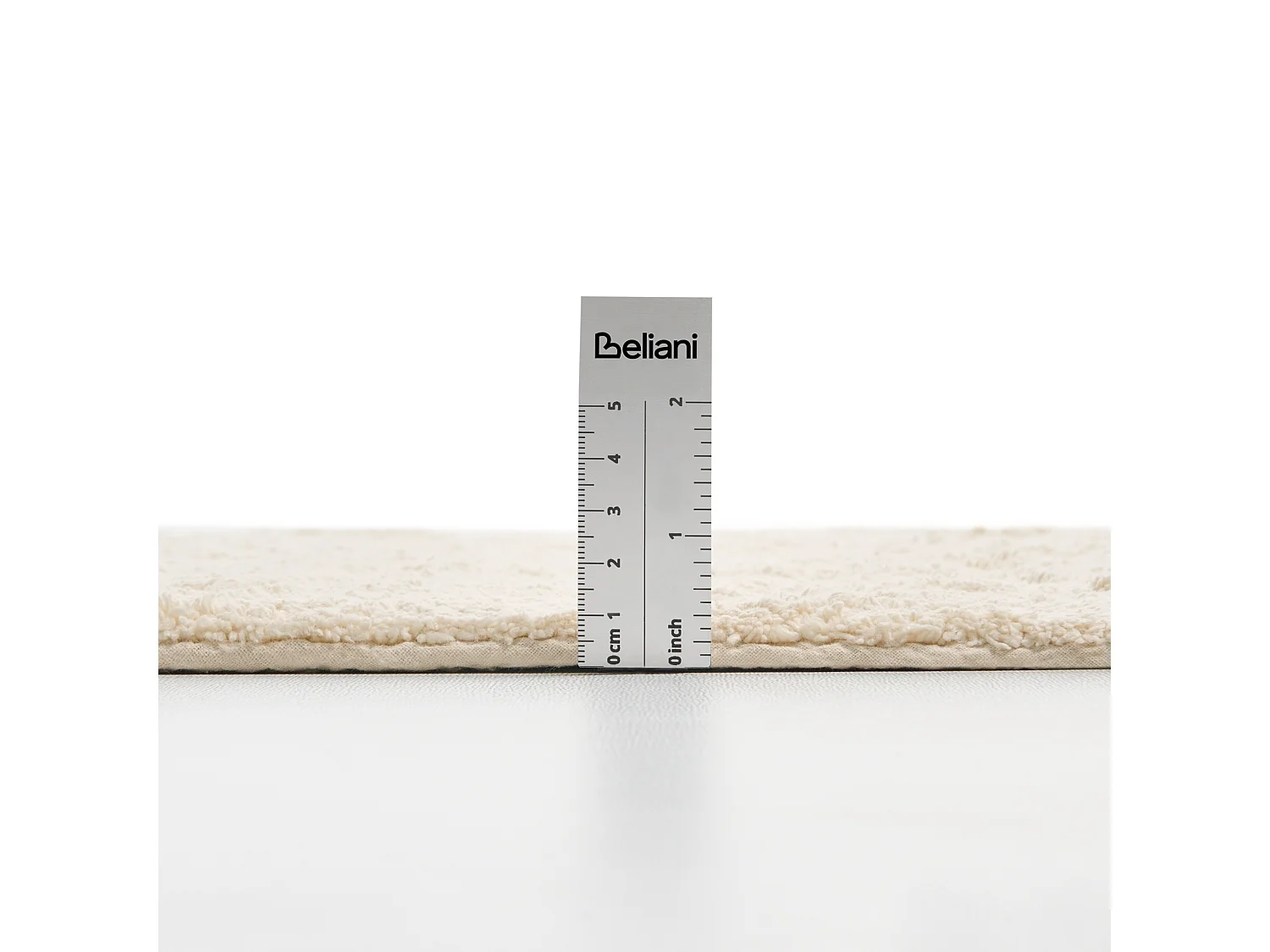 Tapis de bain GOELA Blanc cassé 60 x 90 cm Coton