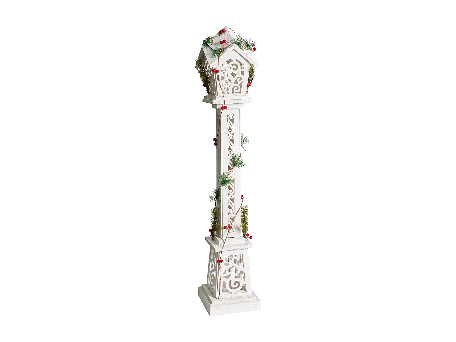 Décoration de Noël LED LUMMENE Lampadaires 80 cm Blanc
