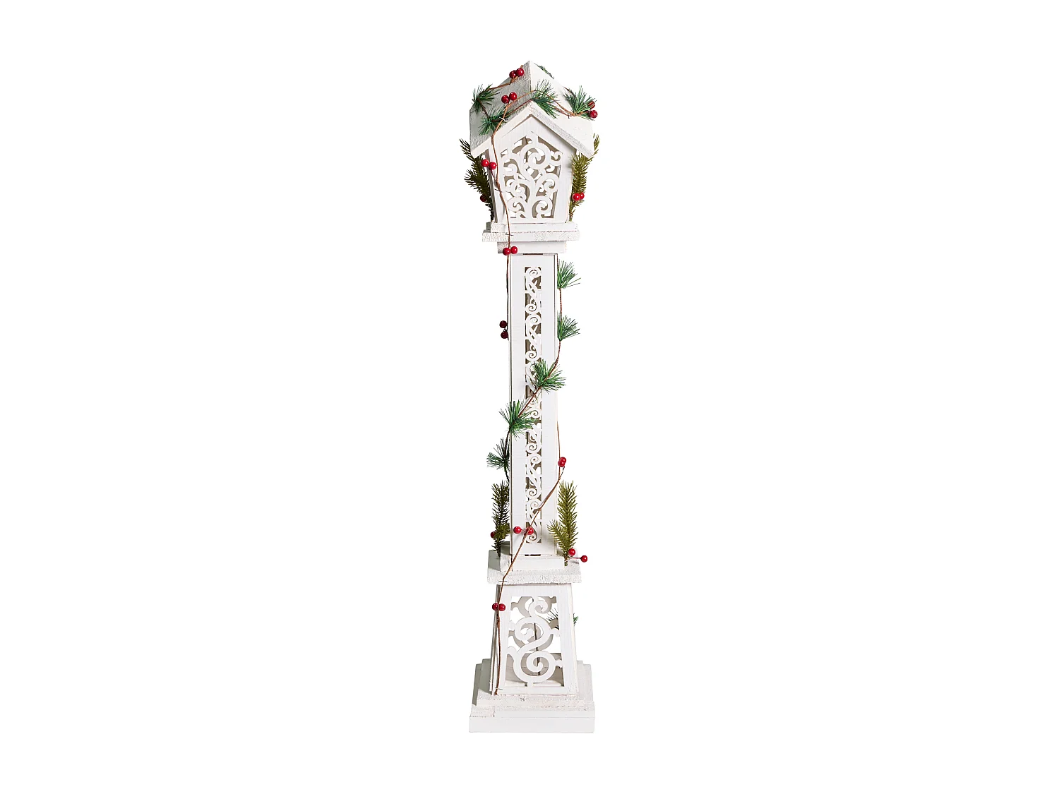 Décoration de Noël LED LUMMENE Lampadaires 80 cm Blanc