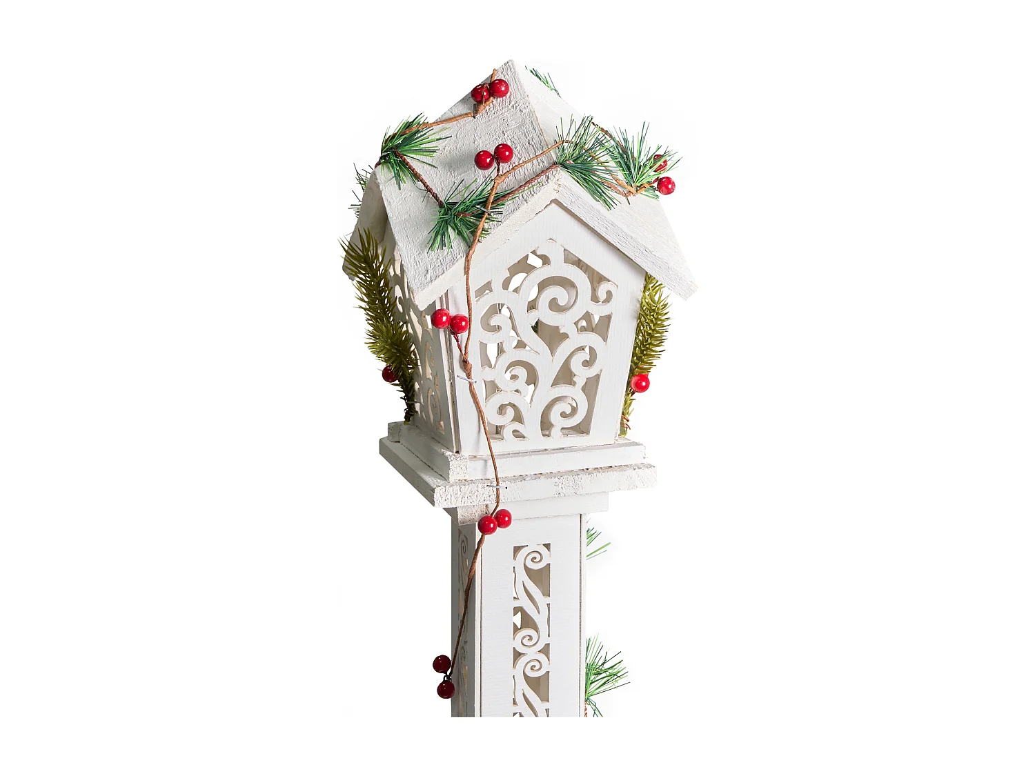 Décoration de Noël LED LUMMENE Lampadaires 80 cm Blanc