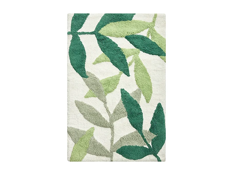 Tapis de bain ASAN Vert 60 x 90 cm Coton