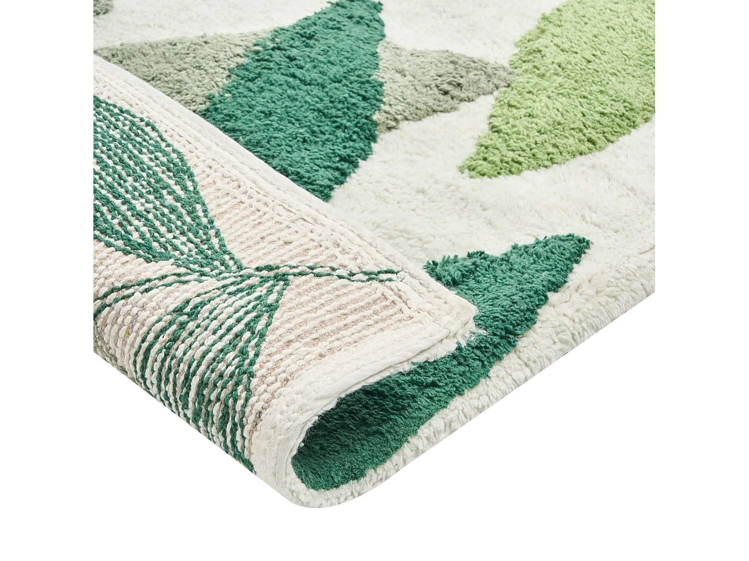 Tapis de bain ASAN Vert 60 x 90 cm Coton