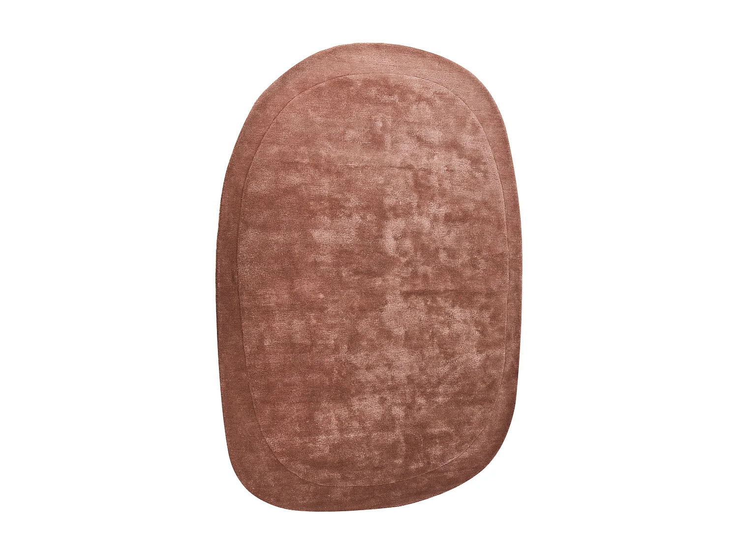 Tapis MITHA Marron 200 x 300 cm Soie artificielle