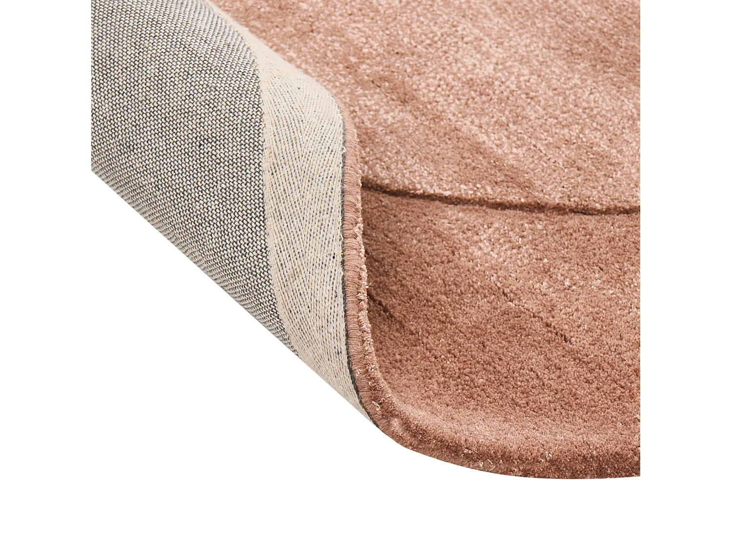 Tapis MITHA Marron 200 x 300 cm Soie artificielle