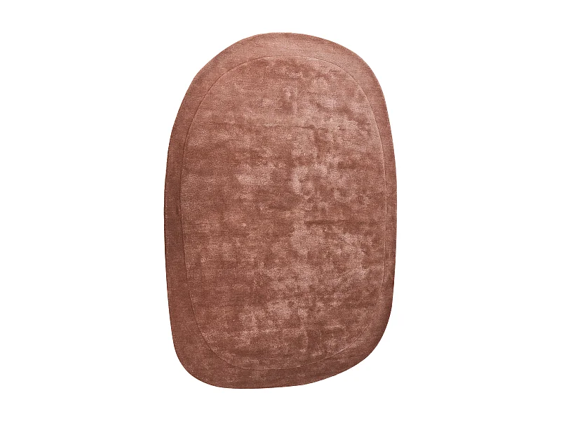 Tapis MITHA Marron 200 x 300 cm Soie artificielle