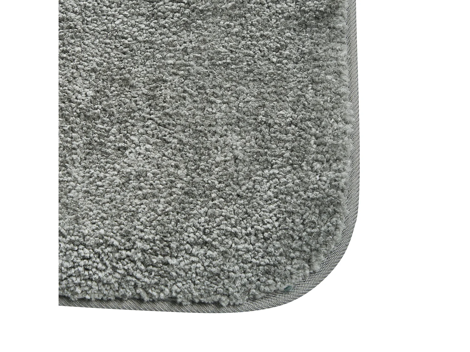 Tapis de bain URLANA Gris 60 x 90 cm Microfibre