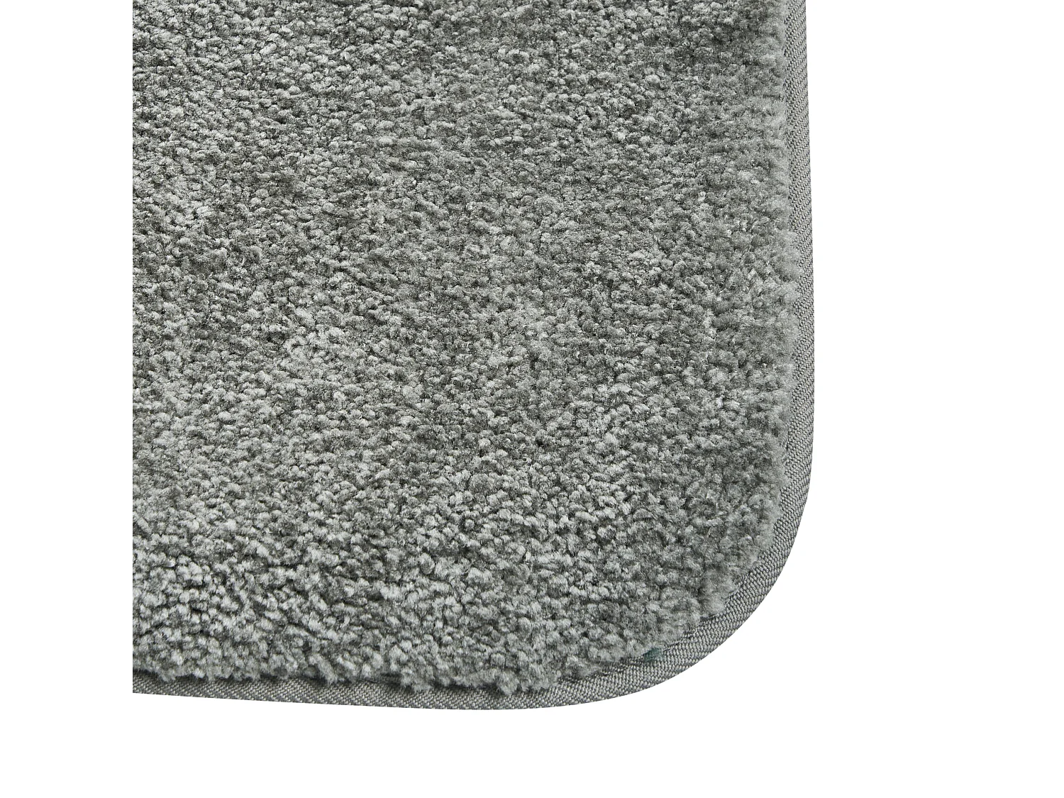Tapis de bain URLANA Gris 60 x 90 cm Microfibre