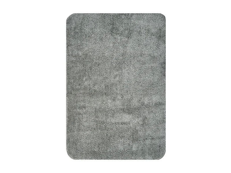 Tapis de bain URLANA Gris 60 x 90 cm Microfibre