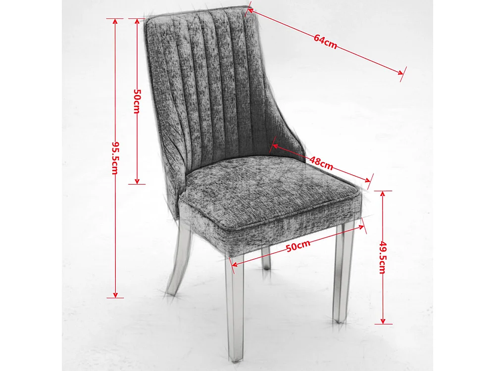 Chaises de salle à manger, lot de deux, rembourrées en tissu avec un rembourrage moelleux, pieds courbés en bois massif, lin,noir