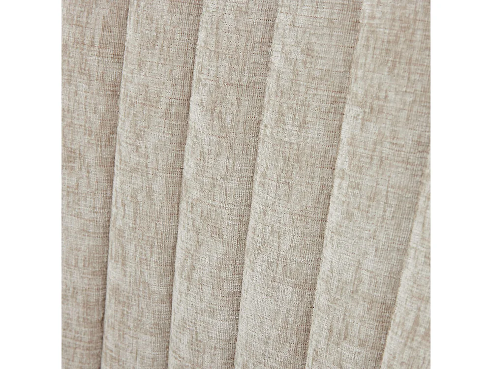 Chaises de salle à manger, lot de deux, rembourrées en tissu avec un rembourrage moelleux, pieds courbés en bois massif, lin,Beige clair