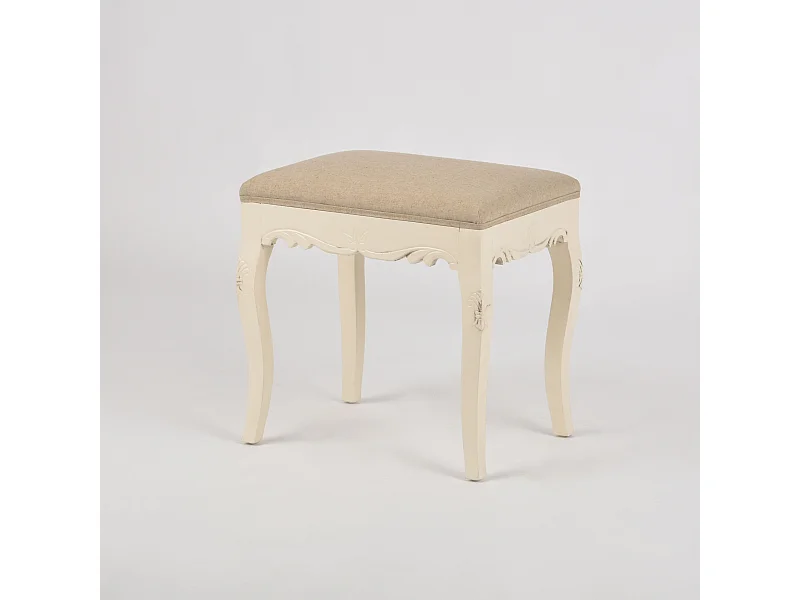 Polsterstuhl Sitz 45x49x35 cm beige Rimini RI046