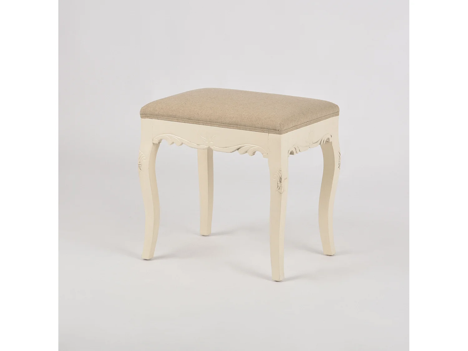 Polsterstuhl Sitz 45x49x35 cm beige Rimini RI046