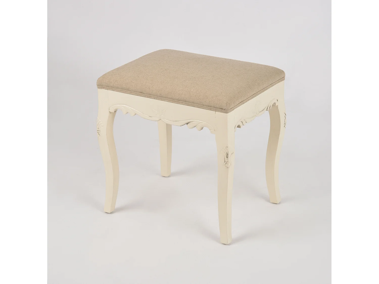 Polsterstuhl Sitz 45x49x35 cm beige Rimini RI046