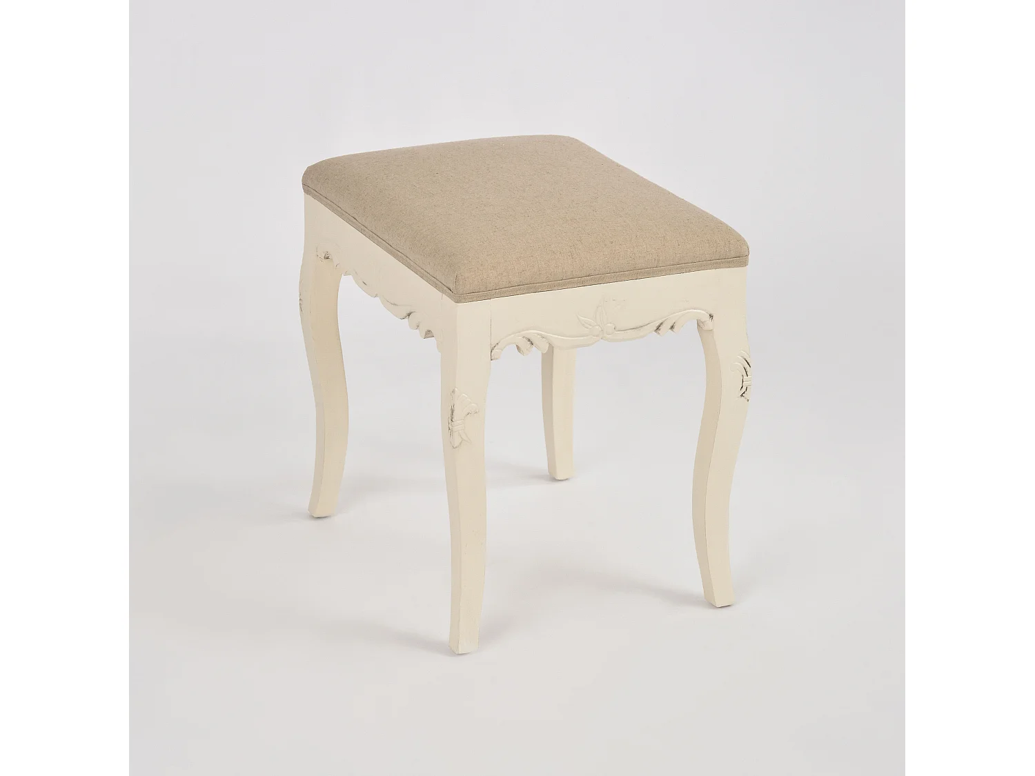 Polsterstuhl Sitz 45x49x35 cm beige Rimini RI046