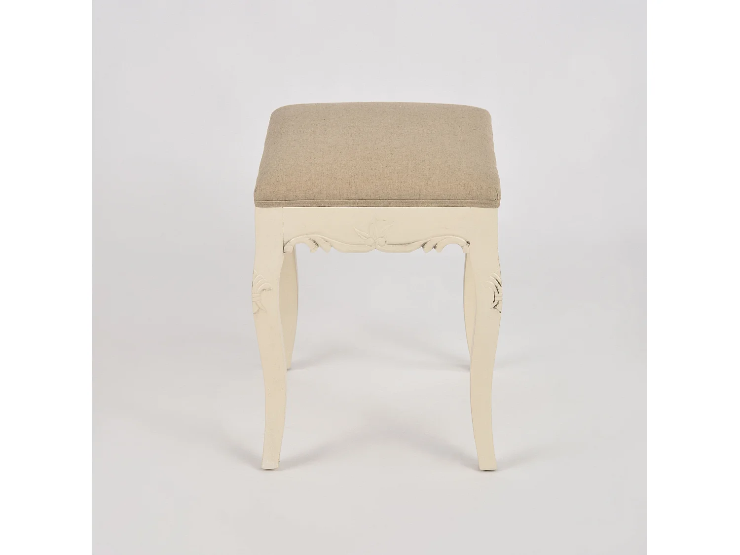 Polsterstuhl Sitz 45x49x35 cm beige Rimini RI046