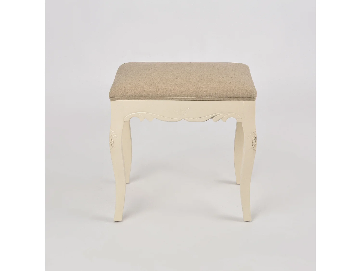 Siège rembourré 45x49x35 cm beige Rimini RI046