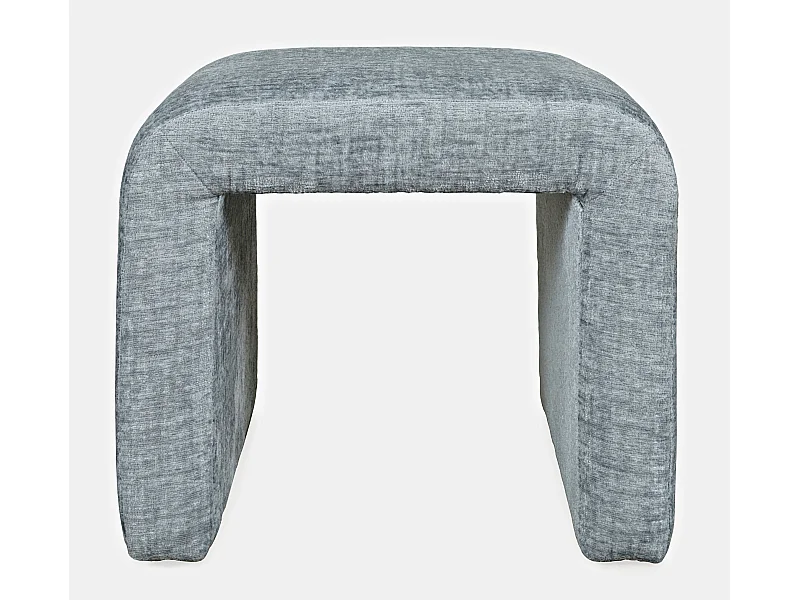 Bank 53,5x48x45,5 cm Hellblau Leith let69b