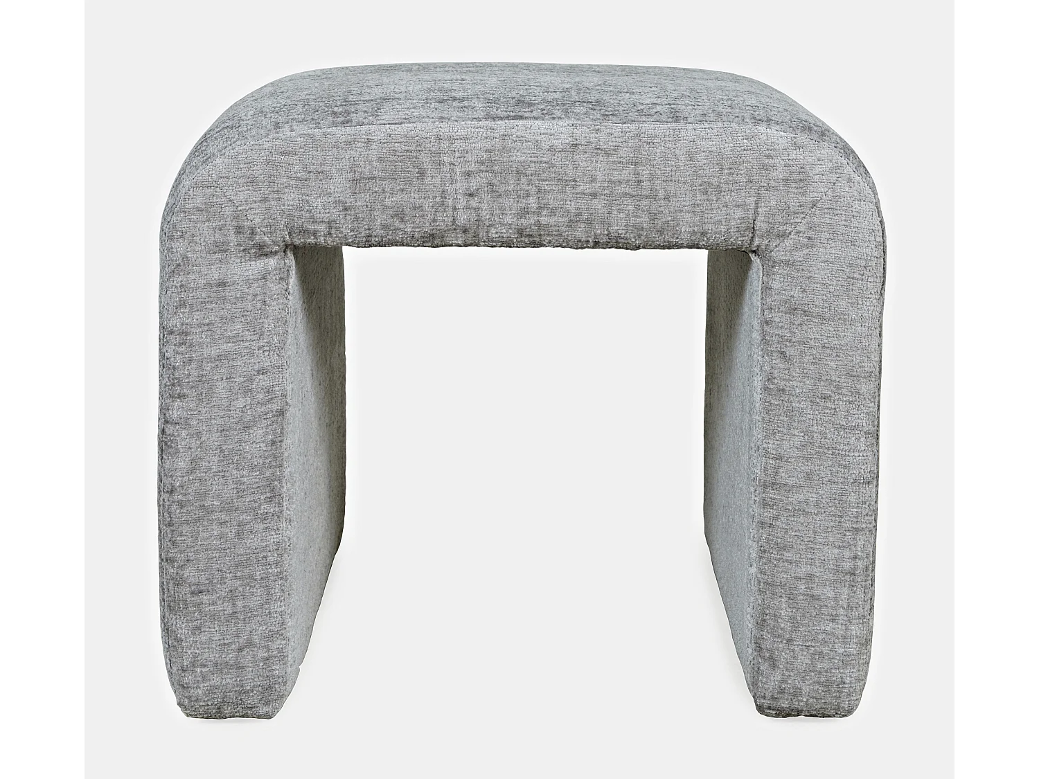 Bank 53,5x48x45,5 cm silbergrau Leith LET69G