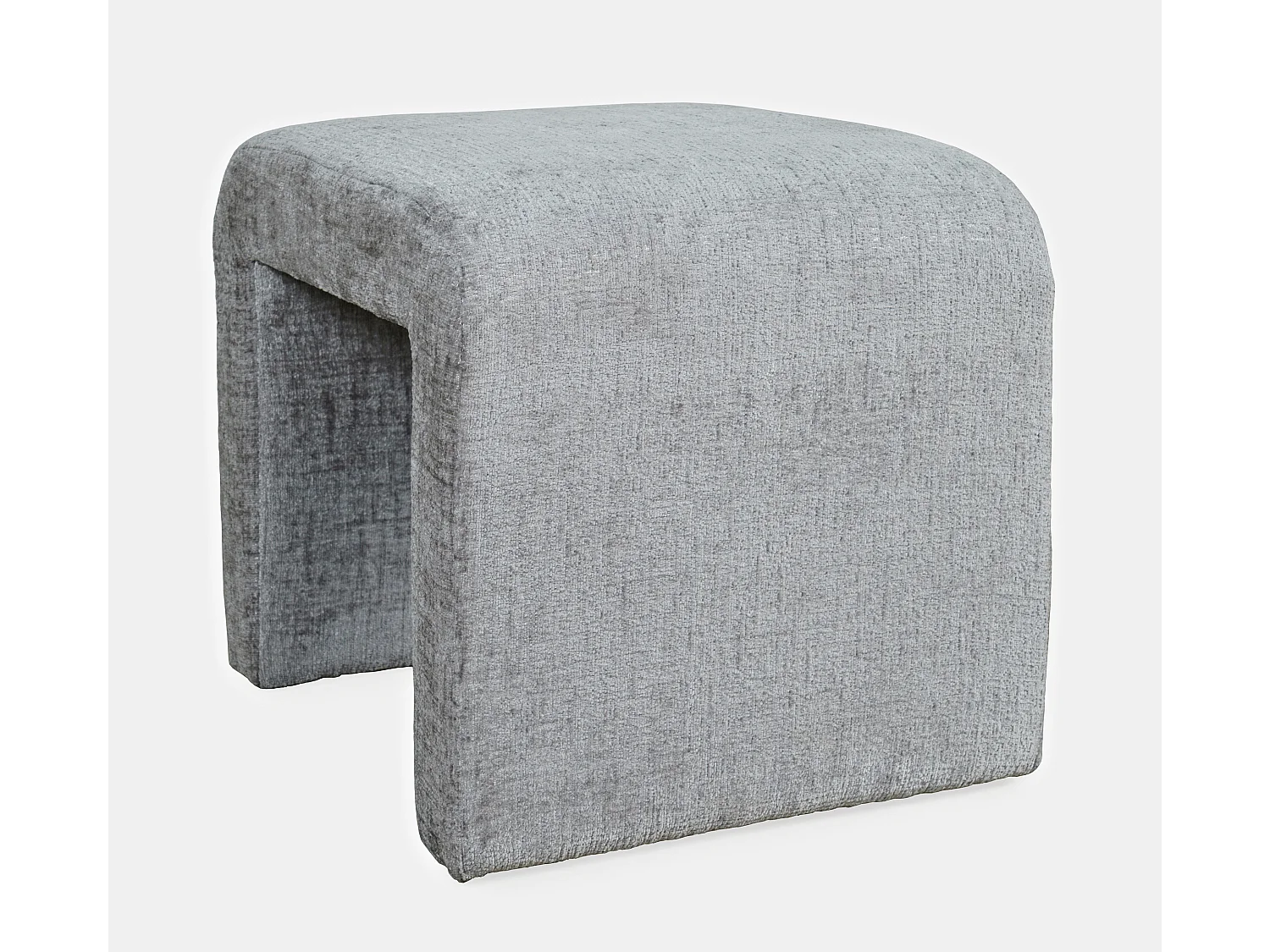 Bank 53,5x48x45,5 cm silbergrau Leith LET69G