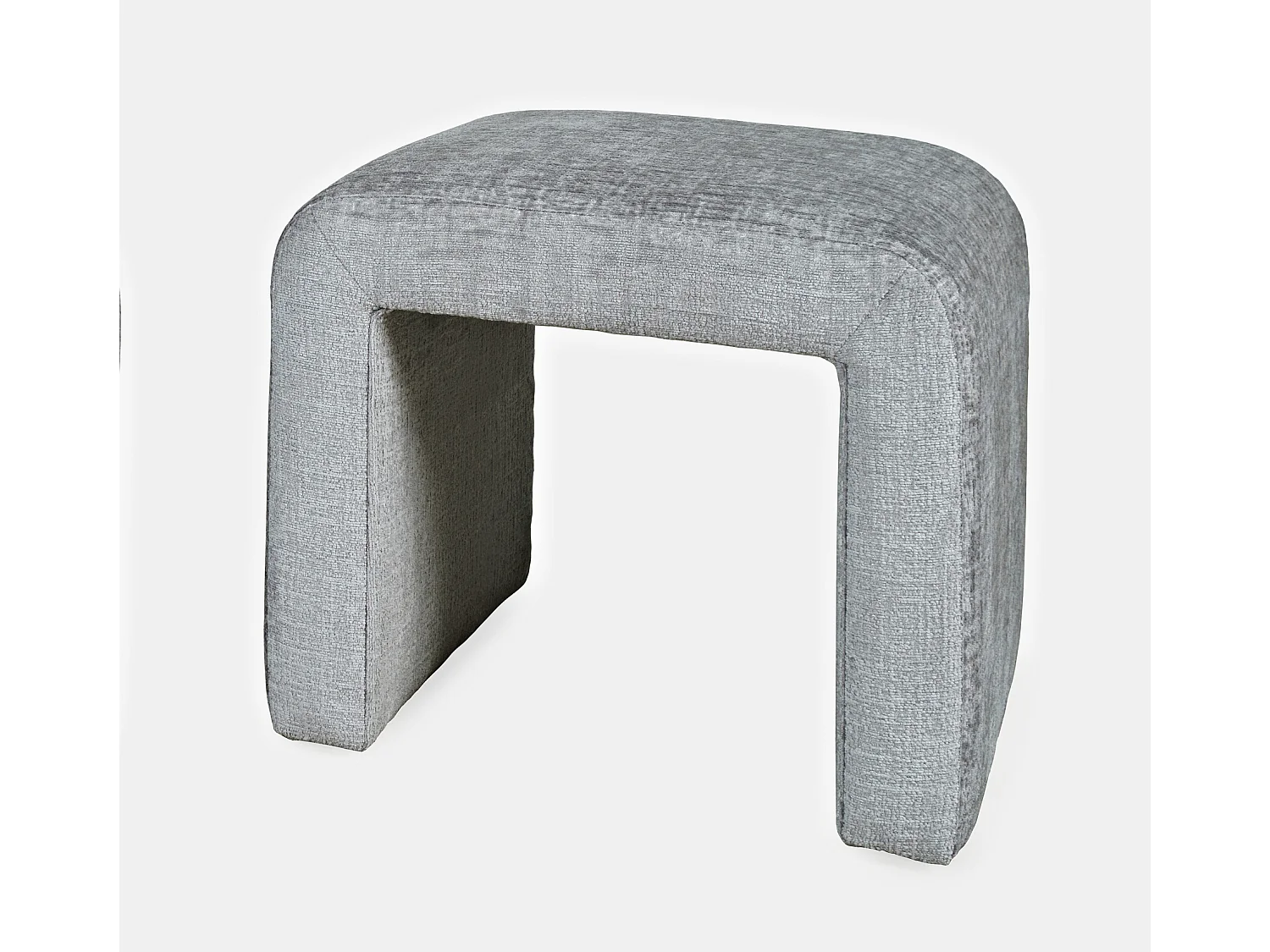 Banc 53,5x48x45,5 cm gris argenté Leith LET69G