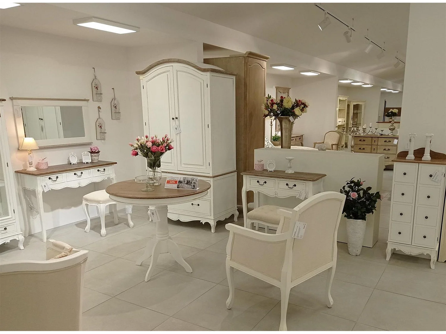 Siège rembourré 45x49x35 cm blanc Rimini blanc